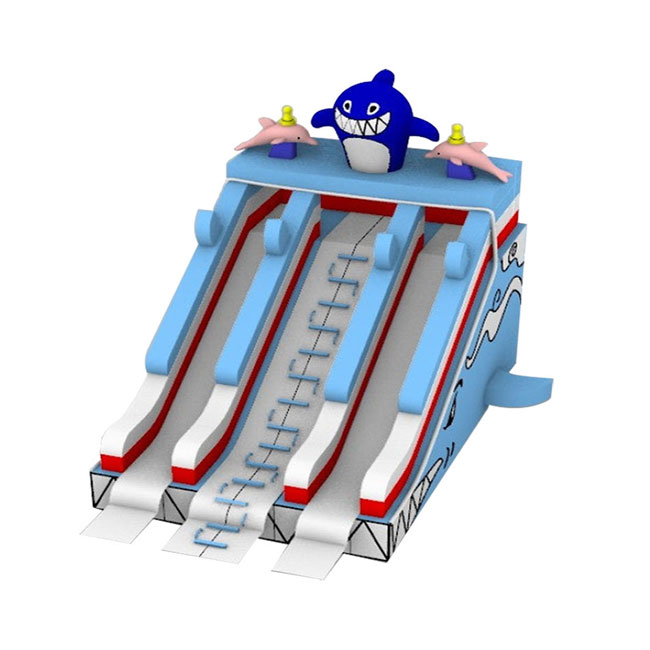 상어 에어 슬라이드 대형(7*5*6.5m)